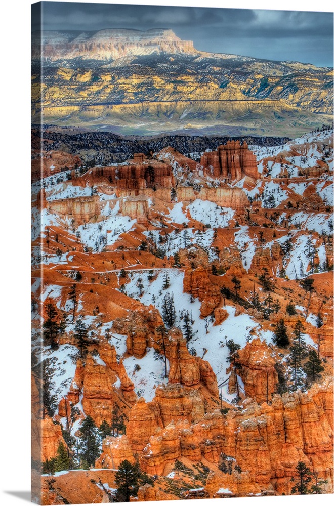 Bryce Canyon National Park Utah in winter