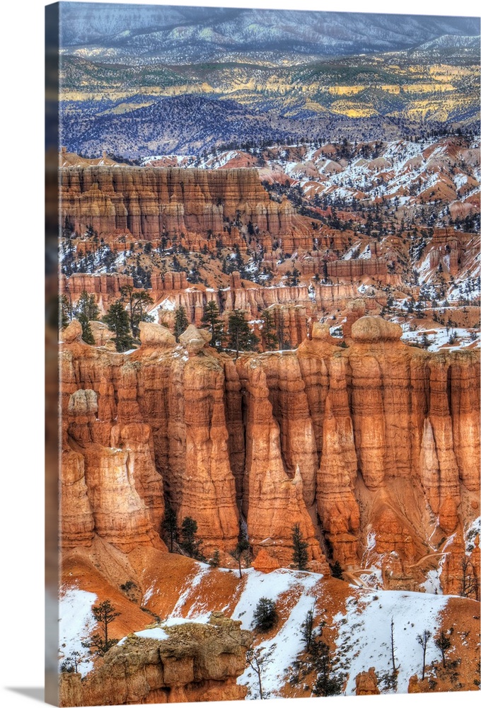 Bryce Canyon National Park Utah in winter