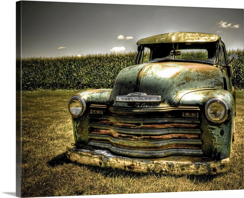 Chevy Truck Wall Art, Canvas Prints, Framed Prints, Wall Peels | Great