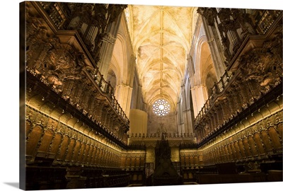 Choir of Seville's cathedral, Spain