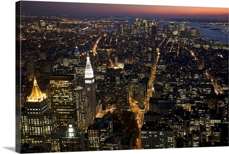 New York City at Night | Great Big Canvas