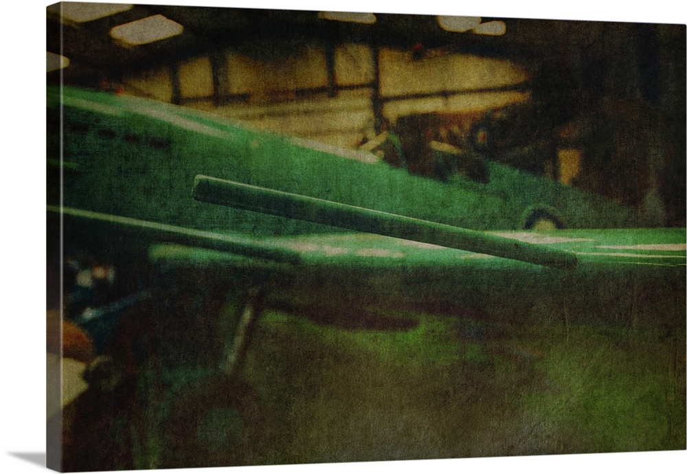 Mockup of a Spitfire in Tangmere Museum.