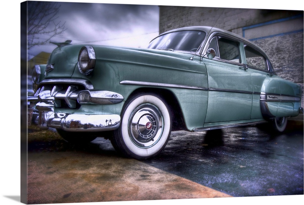 A 1950's Chevrolet car