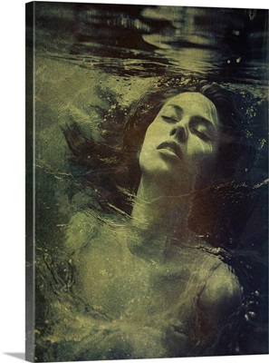 Young Woman Under Water 1