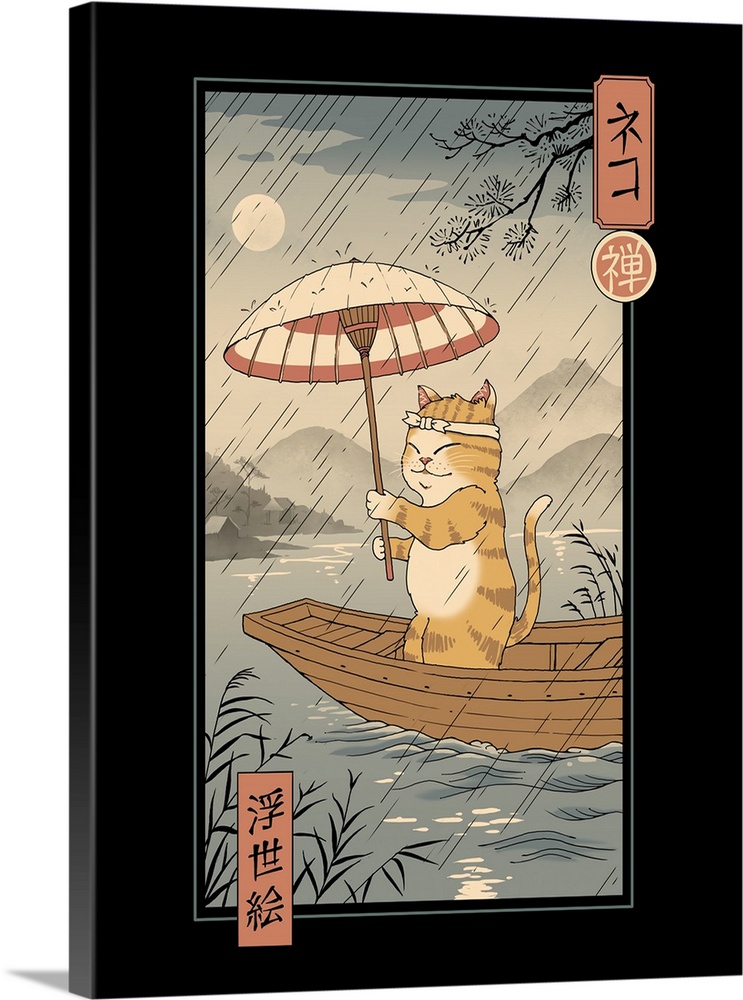 Neko Boat In Edo