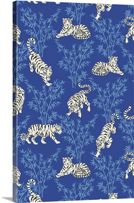 Blue Bamboo Tigers