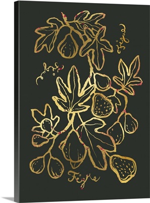 Figue In Green And Gold