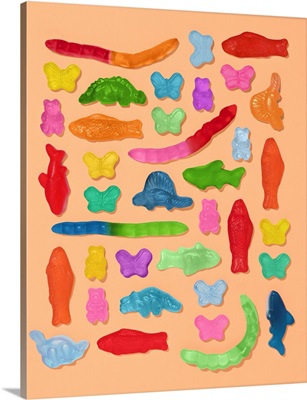 Gummy Candy Crush - Peach