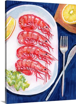 Prawns & Lemon