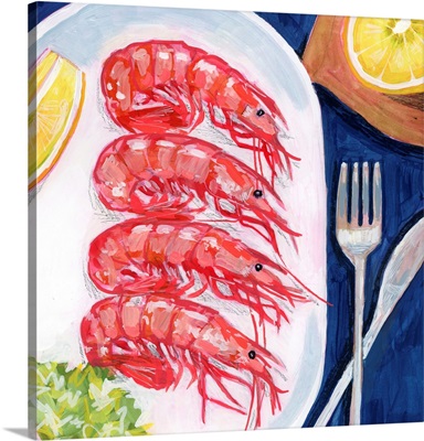 Prawns & Lemon