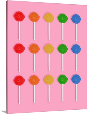 Rainbow Pop Grid