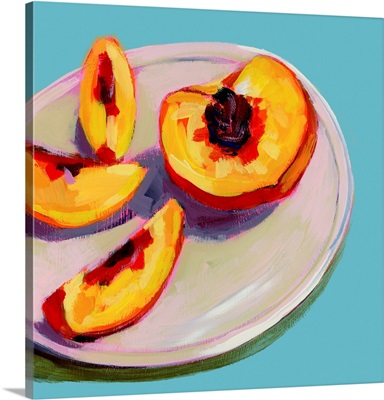 Sliced Peaches
