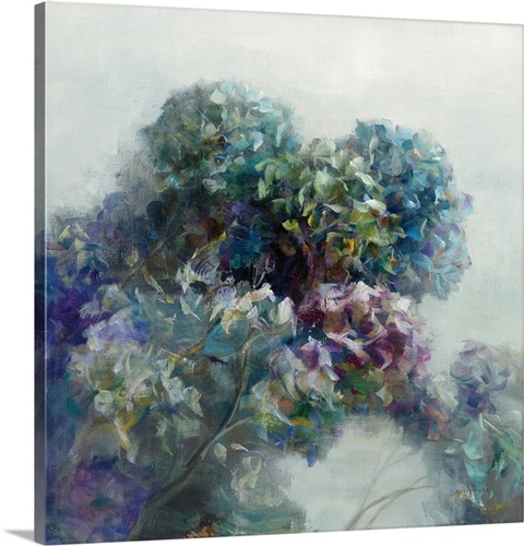 Abstract Hydrangea | Great Big Canvas