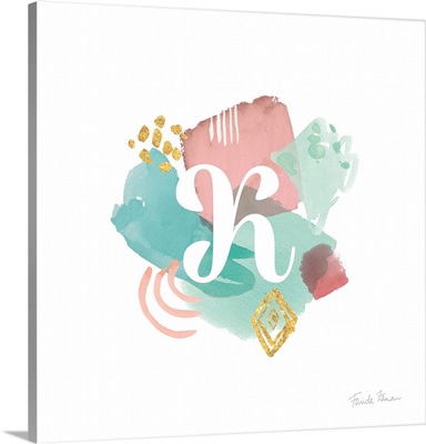 Abstract Monogram K