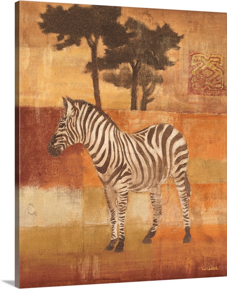 Animals on Safari II Wall Art, Canvas Prints, Framed Prints, Wall Peels