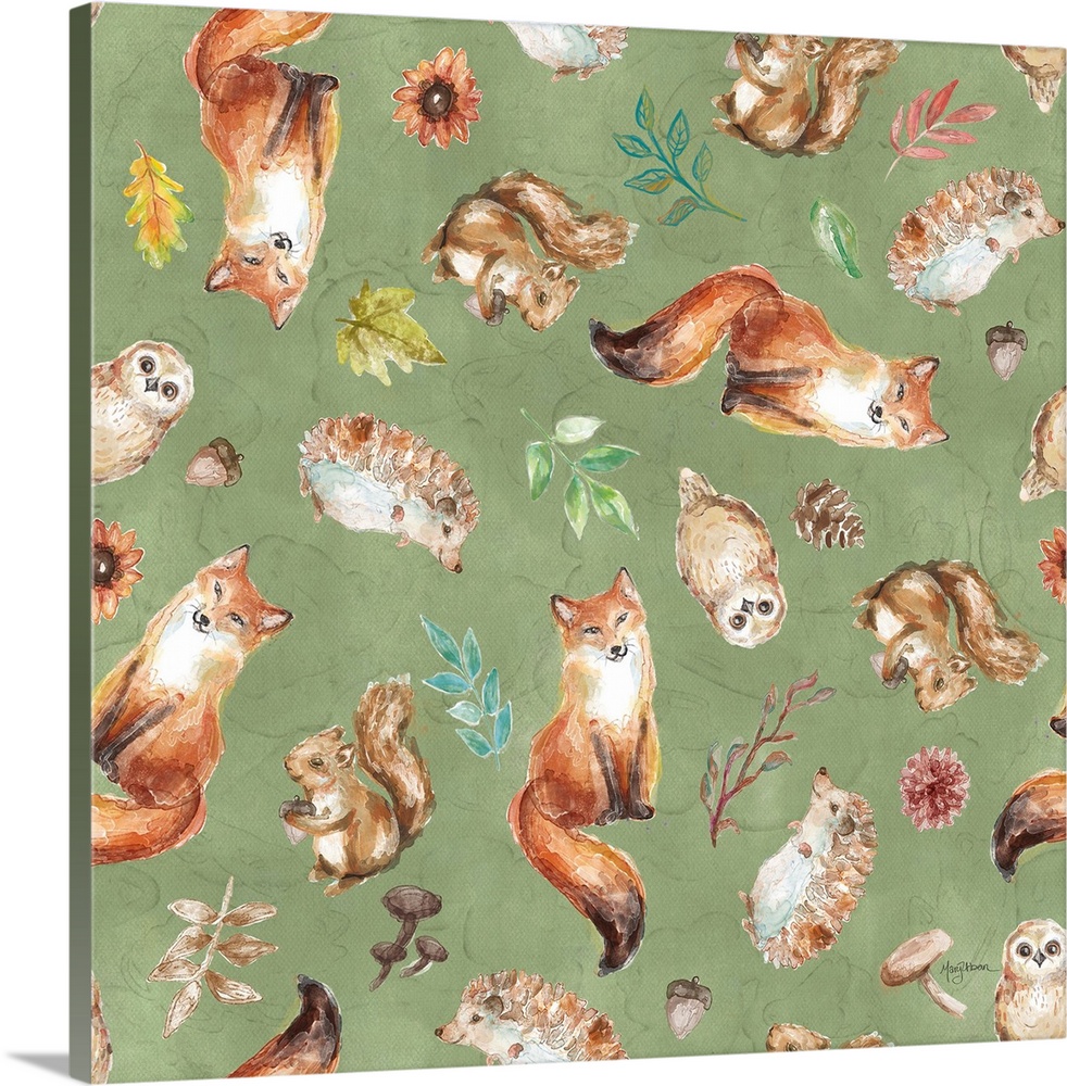 Autumn Friends Pattern IVF
