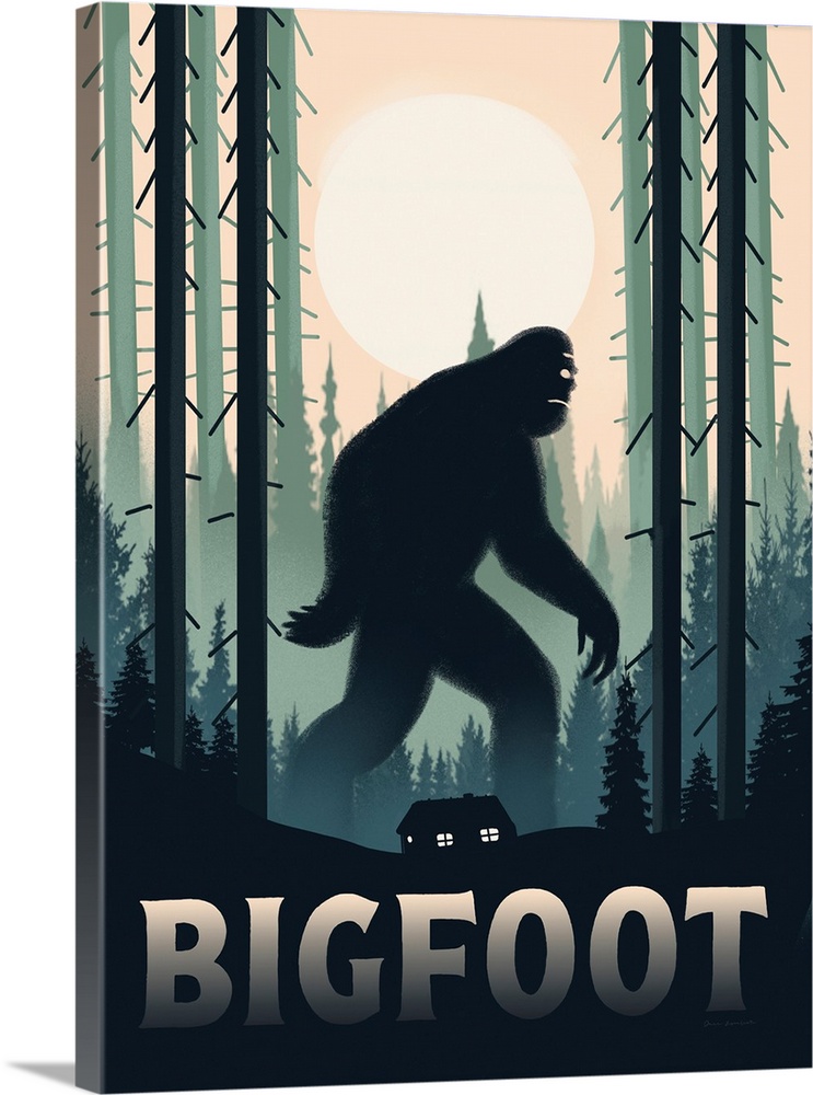 Bigfoot Cabin In The Woods