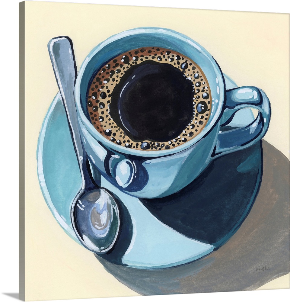 Black Coffee With Crema