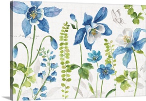 Blue and Green Garden I image thumbnail