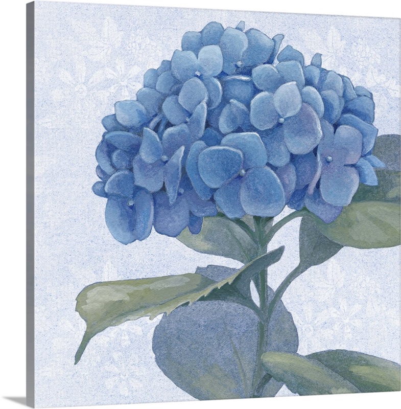 Blue Hydrangea IV Great Big Canvas