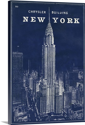 Blueprint Map New York Chrysler Building