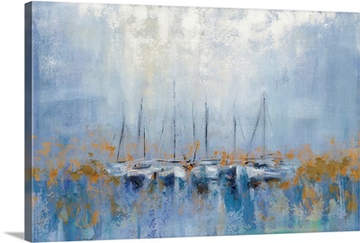 Boats in the Harbor I