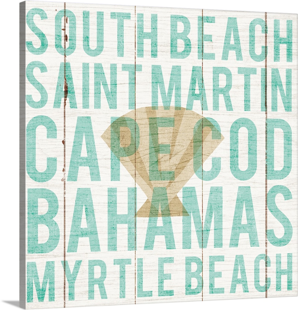 South Beach- Saint Martin- Cape Cod- Bahamas- Myrtle Beach