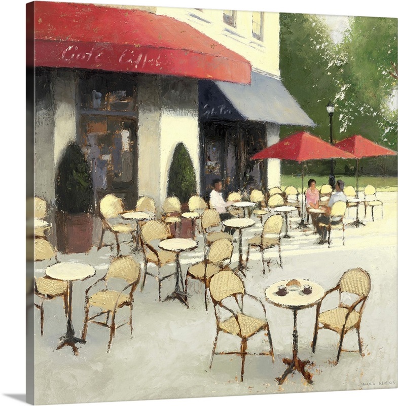 Cafe du Matin II | Great Big Canvas