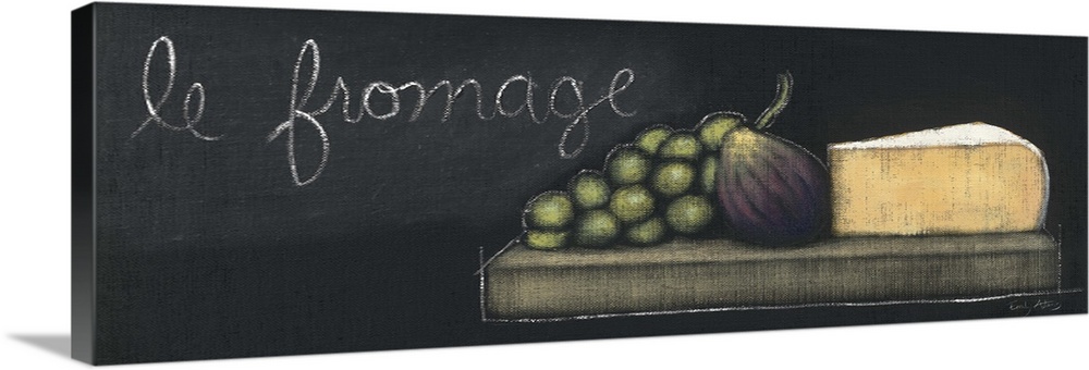 Chalkboard Menu III - Fromage
