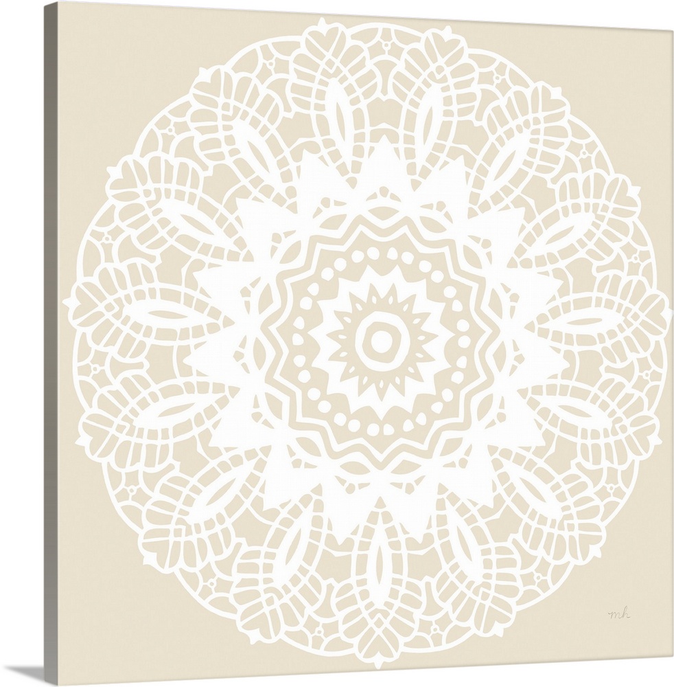 Contemporary Lace Neutral II