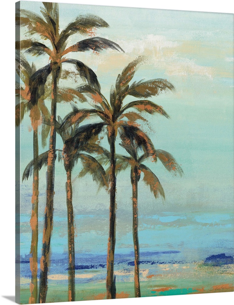 Copper Palms II Wall Art, Canvas Prints, Framed Prints, Wall Peels ...