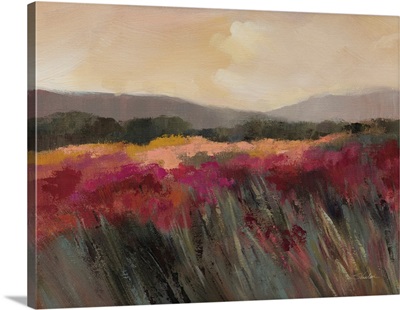 Coral And Magenta Meadow