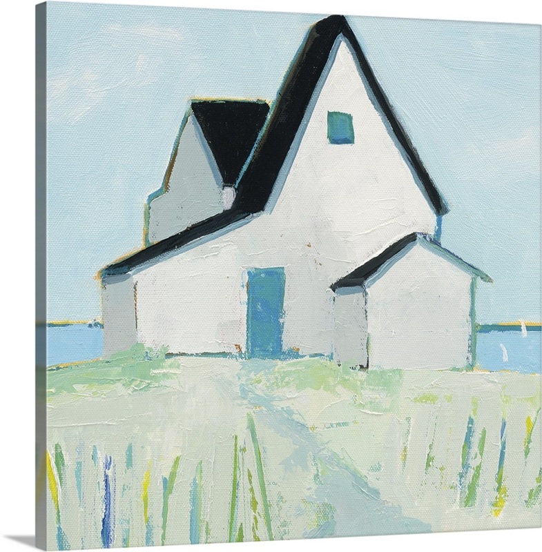 Cottage by the Sea | Great Big Canvas