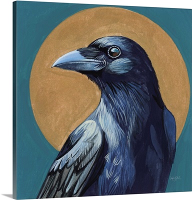 Crow And Golden Sun