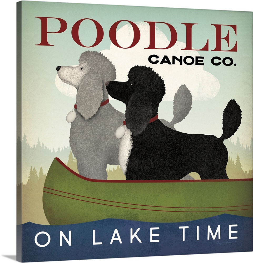 Double Poodle Canoe