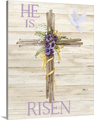 Easter Blessing Saying III with Cross v2