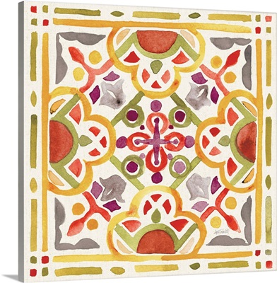 Fall Blooms Tiles I