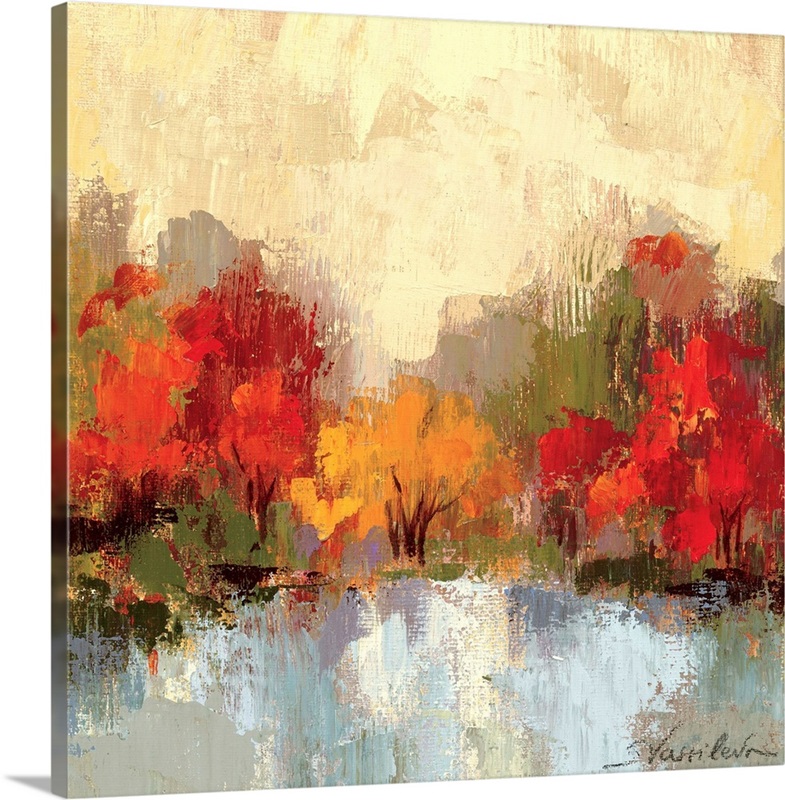 Fall Riverside I | Great Big Canvas