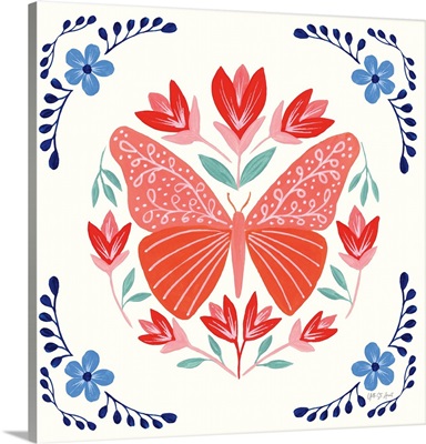 Folk Butterfly III