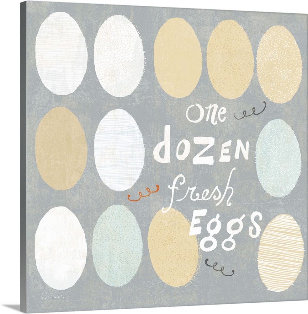 "One Dozen Fresh Eggs"