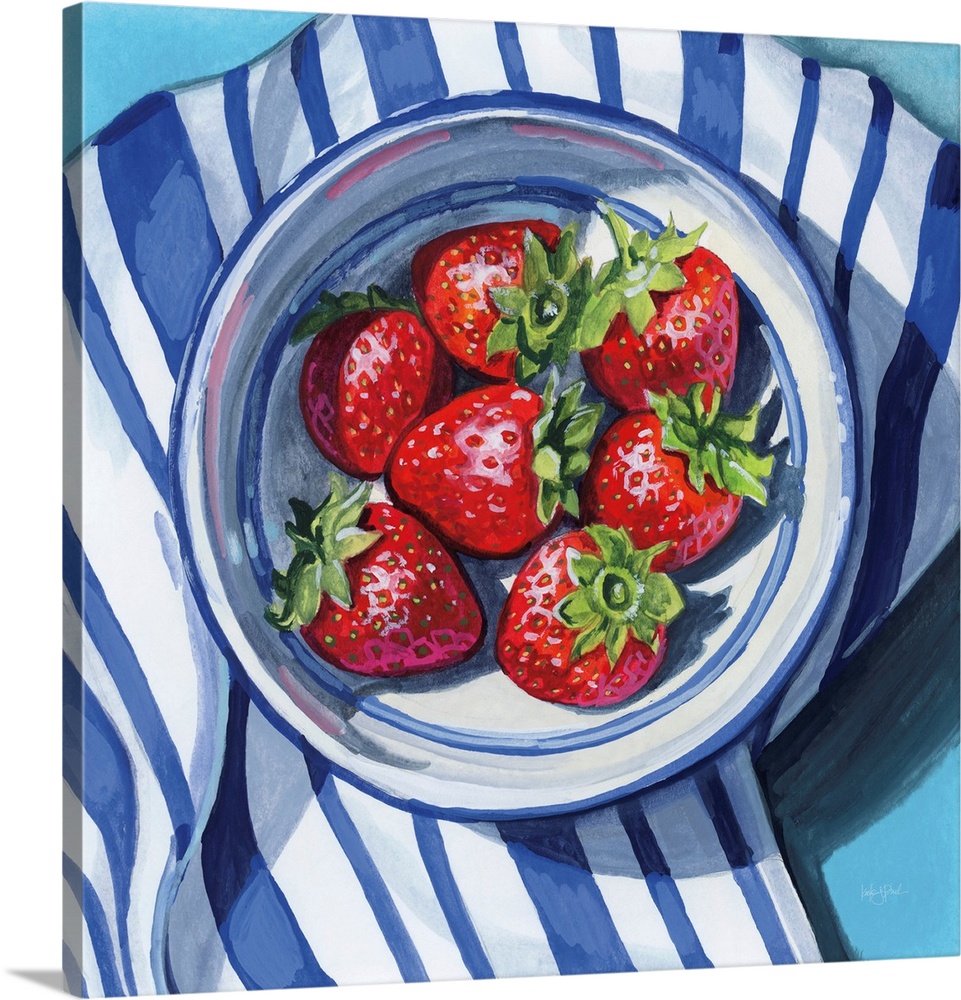 Fresh Picked Kitchen Strawberries