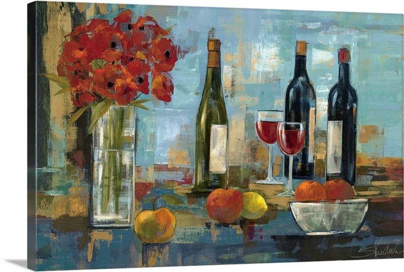 Fruit and Wine Great Big Canvas