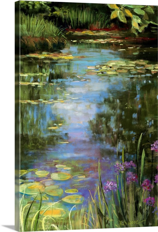 Garden Pond I | Great Big Canvas