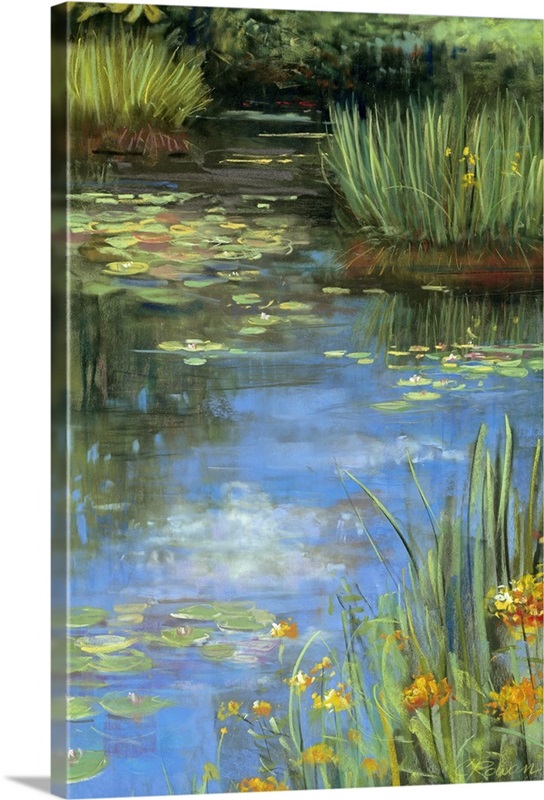 Garden Pond III | Great Big Canvas