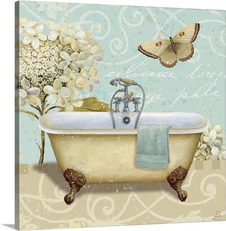 Light Breeze Bath I | Great Big Canvas