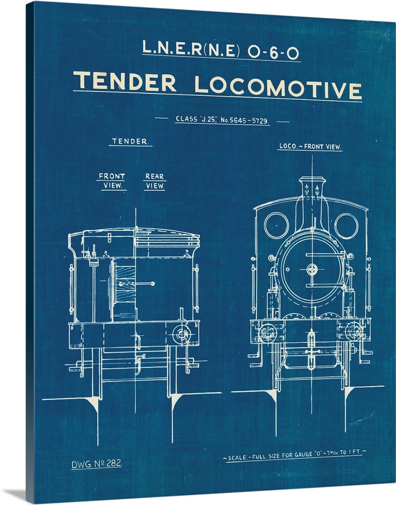 Locomotive Blueprint III