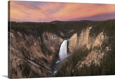 Lower Falls Of The Yellowstone River I