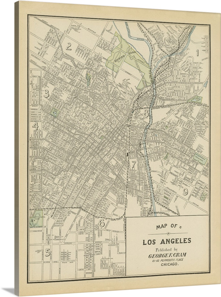 Map Of Los Angeles