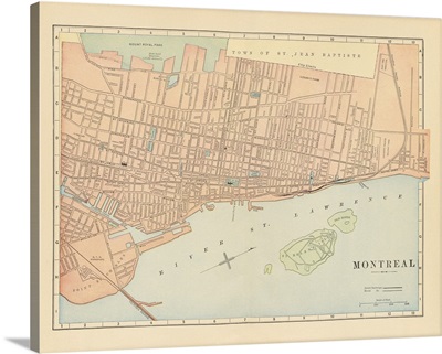 Map Of Montreal