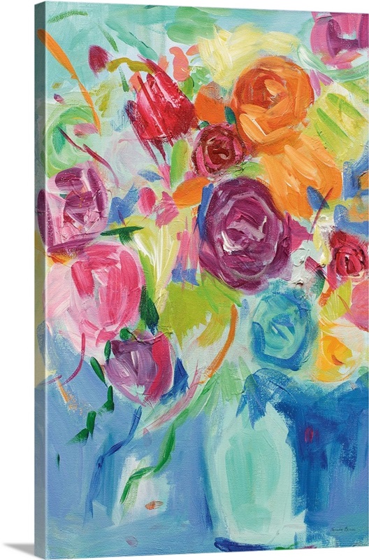 Matisse Florals Pastel Crop | Great Big Canvas